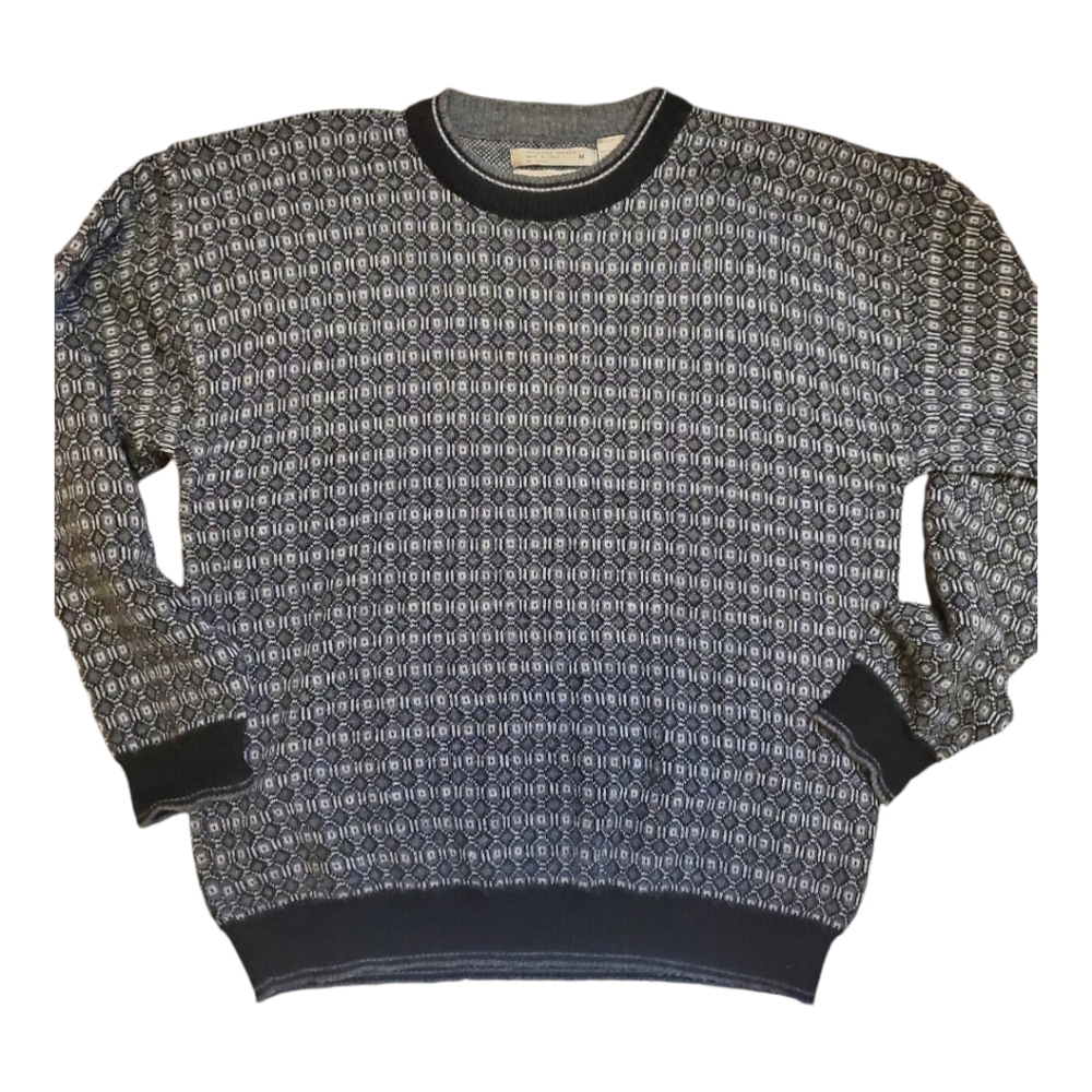 Vintage Made In Italy City Casuals By Haggar Sweater Sz M